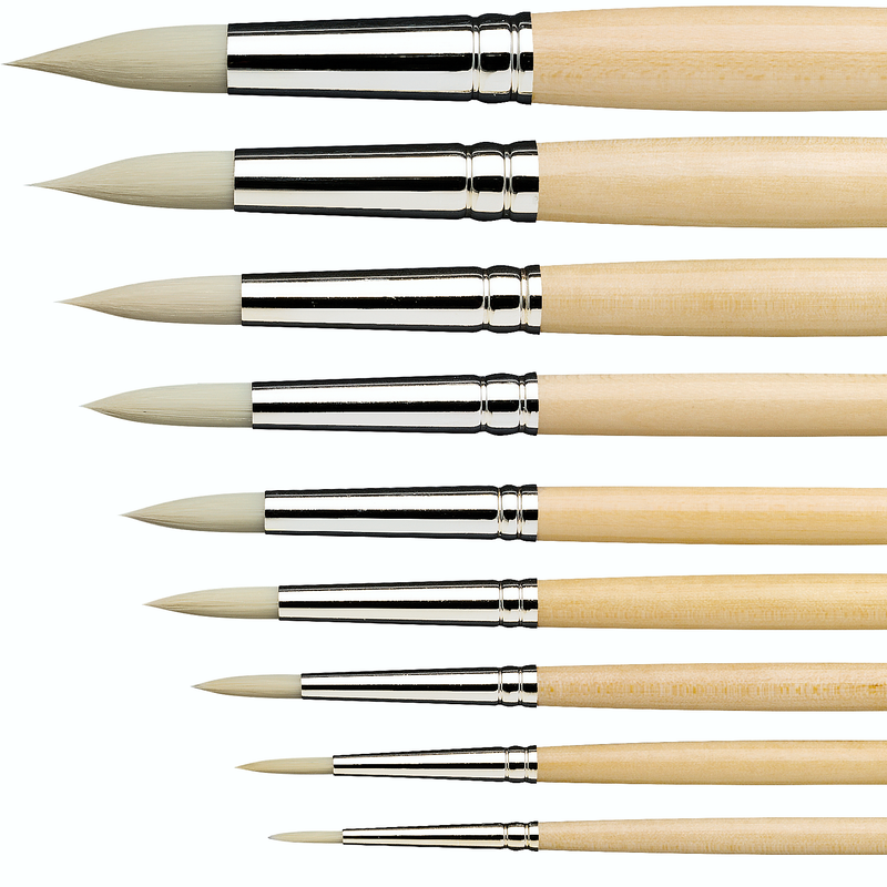 Top Acryl Round Paint Brushes
