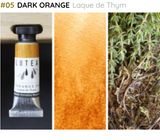 Lutea Extra Fine Watercolours Dark Orange 9 ml Tube