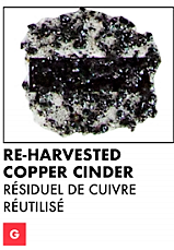 Re-harvested Copper Cinder Acrylic Medium 250 ml