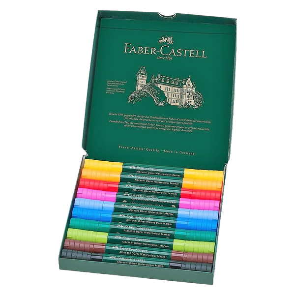 Faber-Castell Albrecht Durer Watercolour Markers - 4 Sizes of Sets