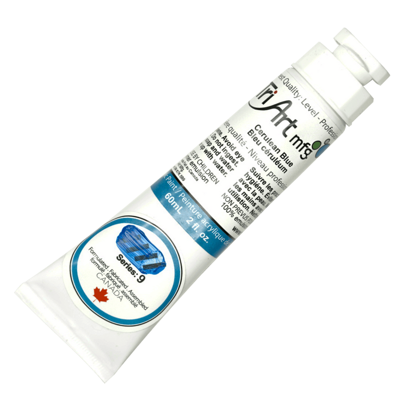 High Viscosity Acrylic Cerulean Blue 60 ml tube